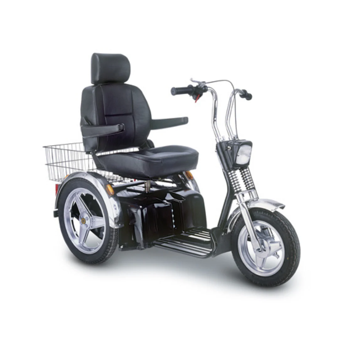 Afikim Afiscooter SE 3-Wheel Recreational Scooter with Bike Handles - Image 3