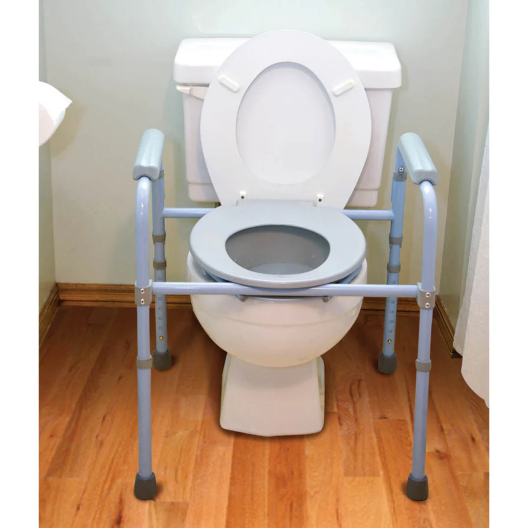 Carex Deluxe Folding Commode ā Compact, Versatile & Convenient - Image 3