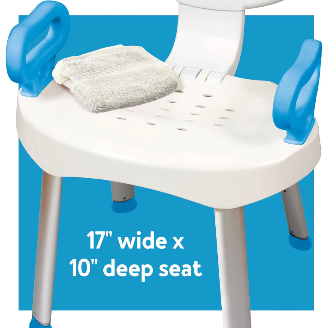 Carex E-Z Bath and Shower Seat with Handles - Image 8