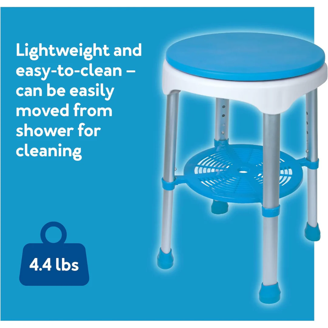 Carex EZ Shower Swivel Stool - Image 8