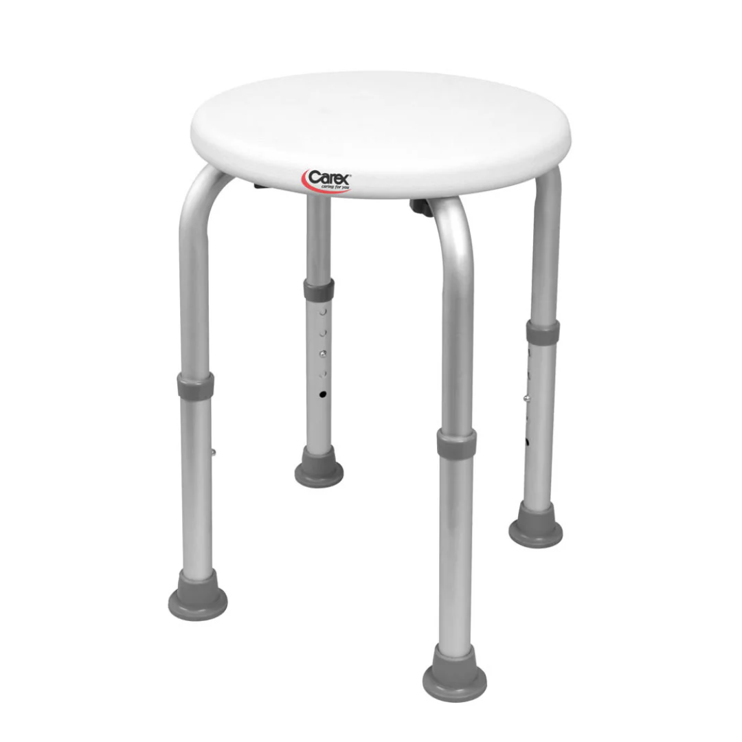 Carex Shower Stool - Portable & Height Adjustable