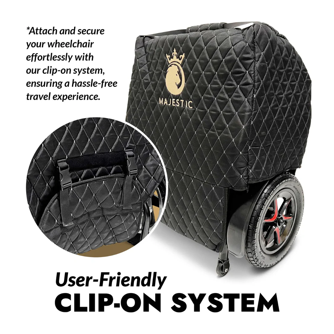 ComfyGO Electric Wheelchair Travel Bag with Joystick (Controller) Protection Bag - Image 3