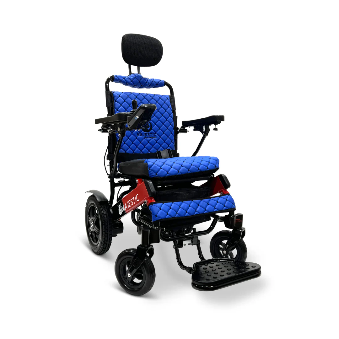 ComfyGo MAJESTIC IQ-9000 Auto Recline Remote Controlled Electric Wheelchair - Image 15