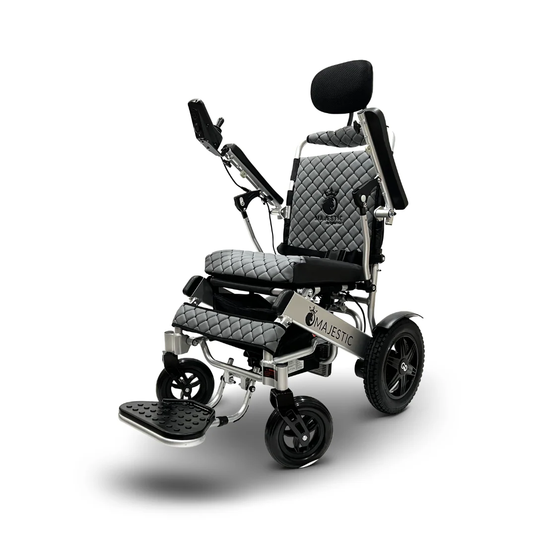 ComfyGo MAJESTIC IQ-9000 Auto Recline Remote Controlled Electric Wheelchair - Image 104