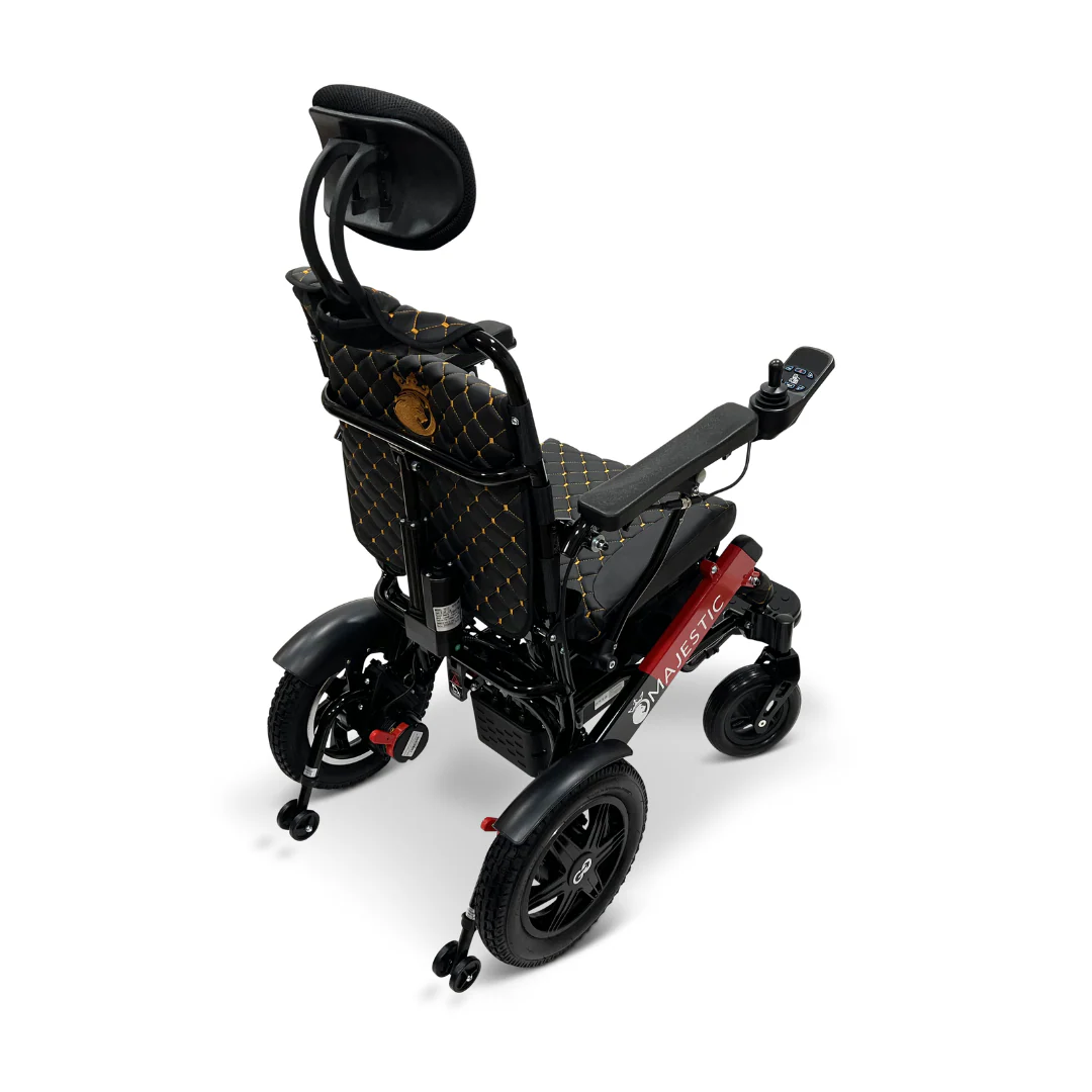ComfyGo MAJESTIC IQ-9000 Auto Recline Remote Controlled Electric Wheelchair - Image 12