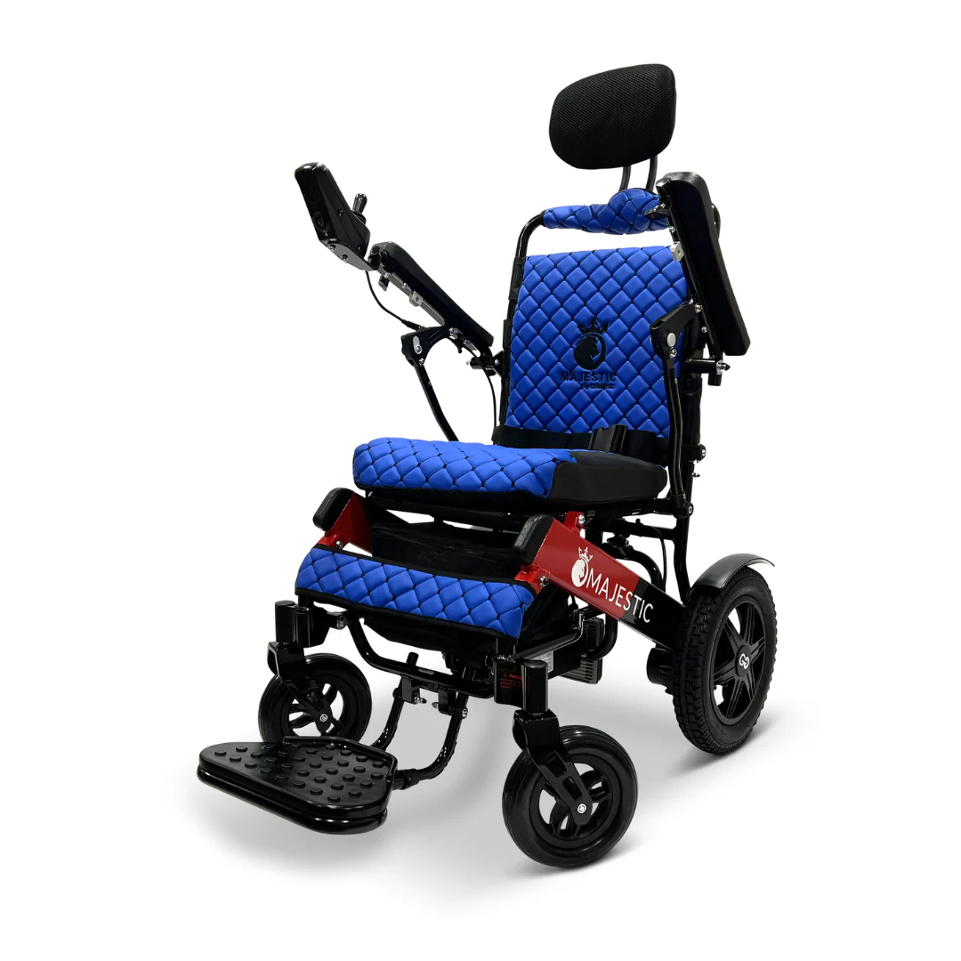 ComfyGo MAJESTIC IQ-9000 Auto Recline Remote Controlled Electric Wheelchair - Image 17