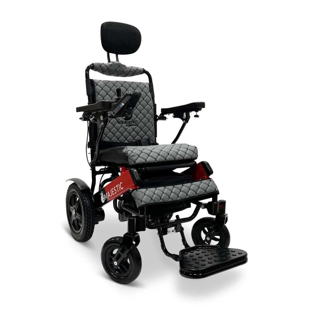 ComfyGo MAJESTIC IQ-9000 Auto Recline Remote Controlled Electric Wheelchair - Image 21
