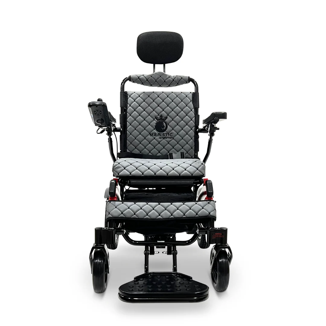 ComfyGo MAJESTIC IQ-9000 Auto Recline Remote Controlled Electric Wheelchair - Image 22