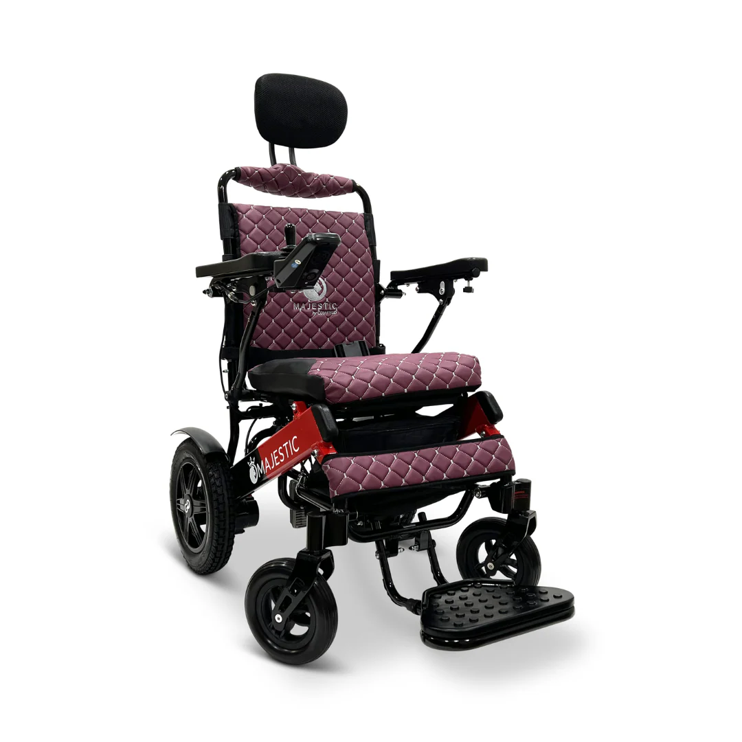 ComfyGo MAJESTIC IQ-9000 Auto Recline Remote Controlled Electric Wheelchair - Image 24