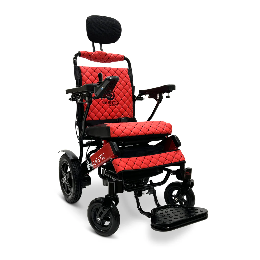 ComfyGo MAJESTIC IQ-9000 Auto Recline Remote Controlled Electric Wheelchair - Image 27