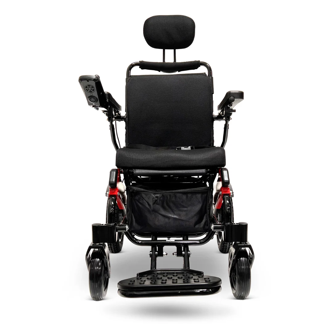 ComfyGo MAJESTIC IQ-9000 Auto Recline Remote Controlled Electric Wheelchair - Image 30