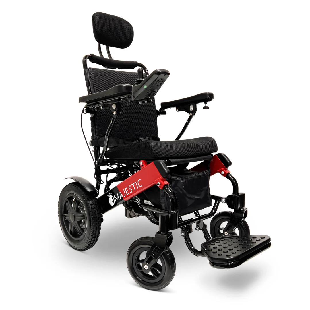 ComfyGo MAJESTIC IQ-9000 Auto Recline Remote Controlled Electric Wheelchair - Image 31