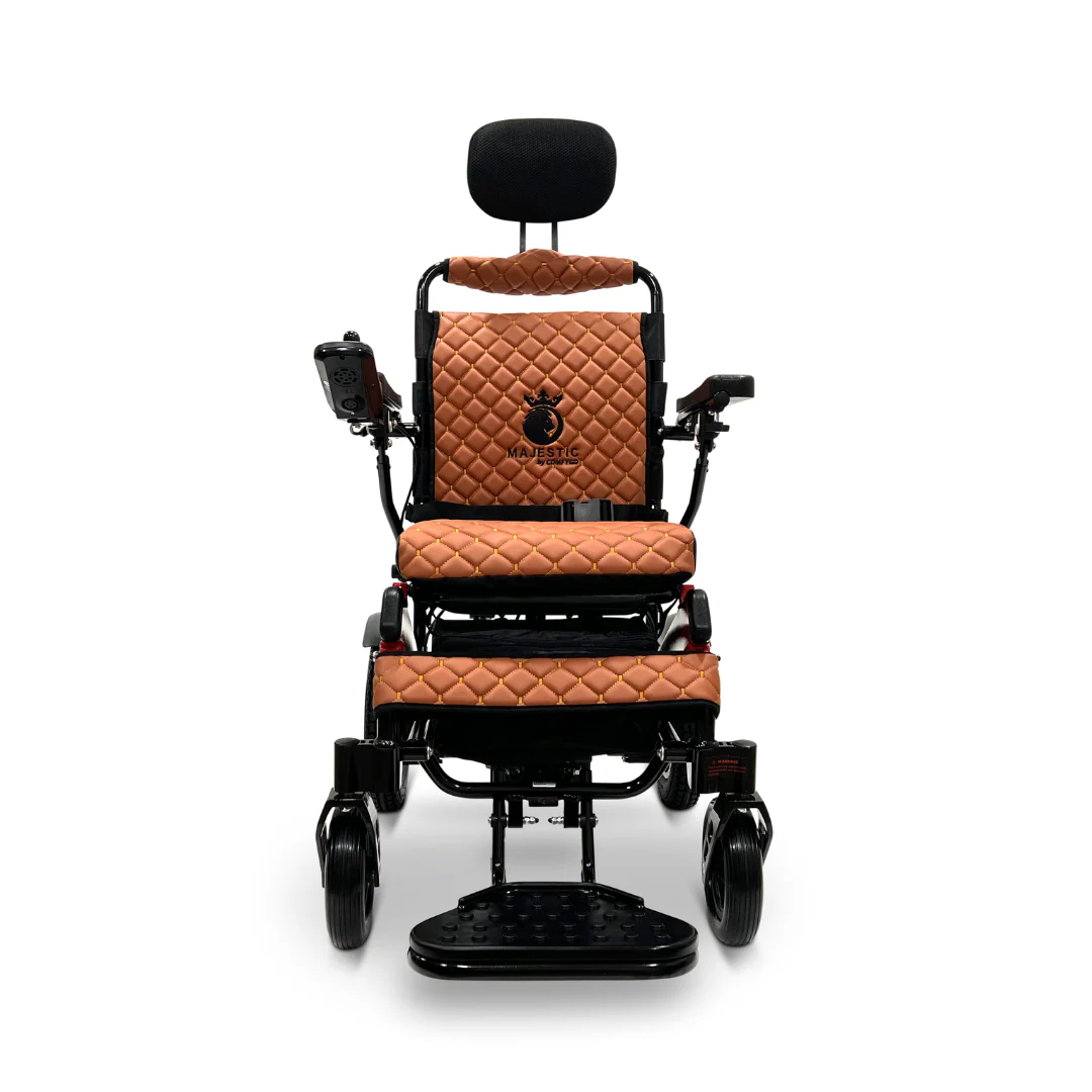 ComfyGo MAJESTIC IQ-9000 Auto Recline Remote Controlled Electric Wheelchair - Image 34
