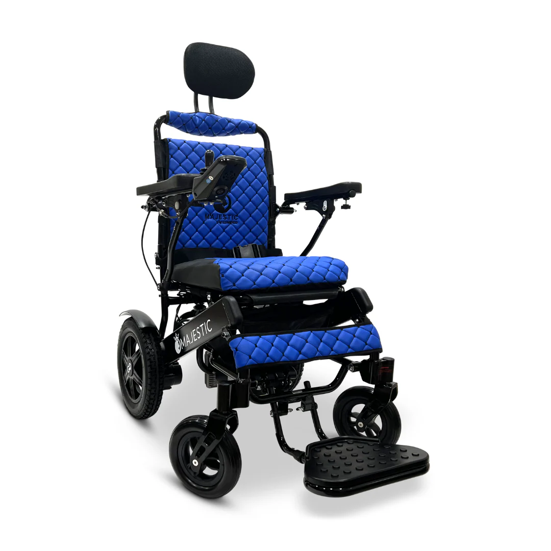 ComfyGo MAJESTIC IQ-9000 Auto Recline Remote Controlled Electric Wheelchair - Image 42