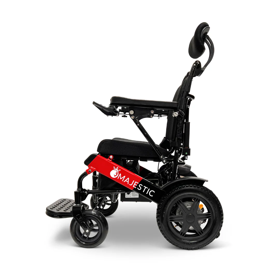 ComfyGo MAJESTIC IQ-9000 Auto Recline Remote Controlled Electric Wheelchair - Image 4