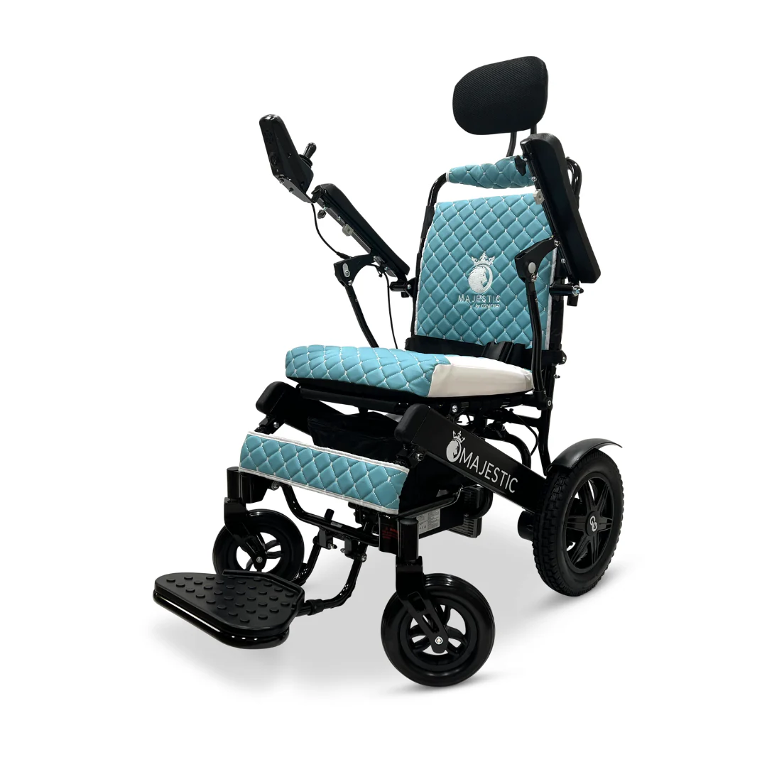 ComfyGo MAJESTIC IQ-9000 Auto Recline Remote Controlled Electric Wheelchair - Image 64