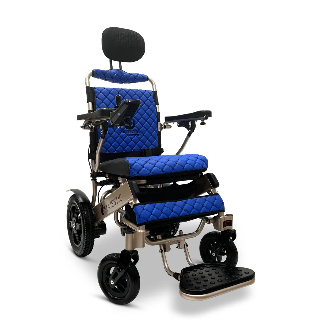 ComfyGo MAJESTIC IQ-9000 Auto Recline Remote Controlled Electric Wheelchair - Image 70