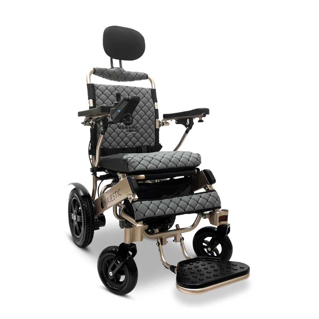ComfyGo MAJESTIC IQ-9000 Auto Recline Remote Controlled Electric Wheelchair - Image 75