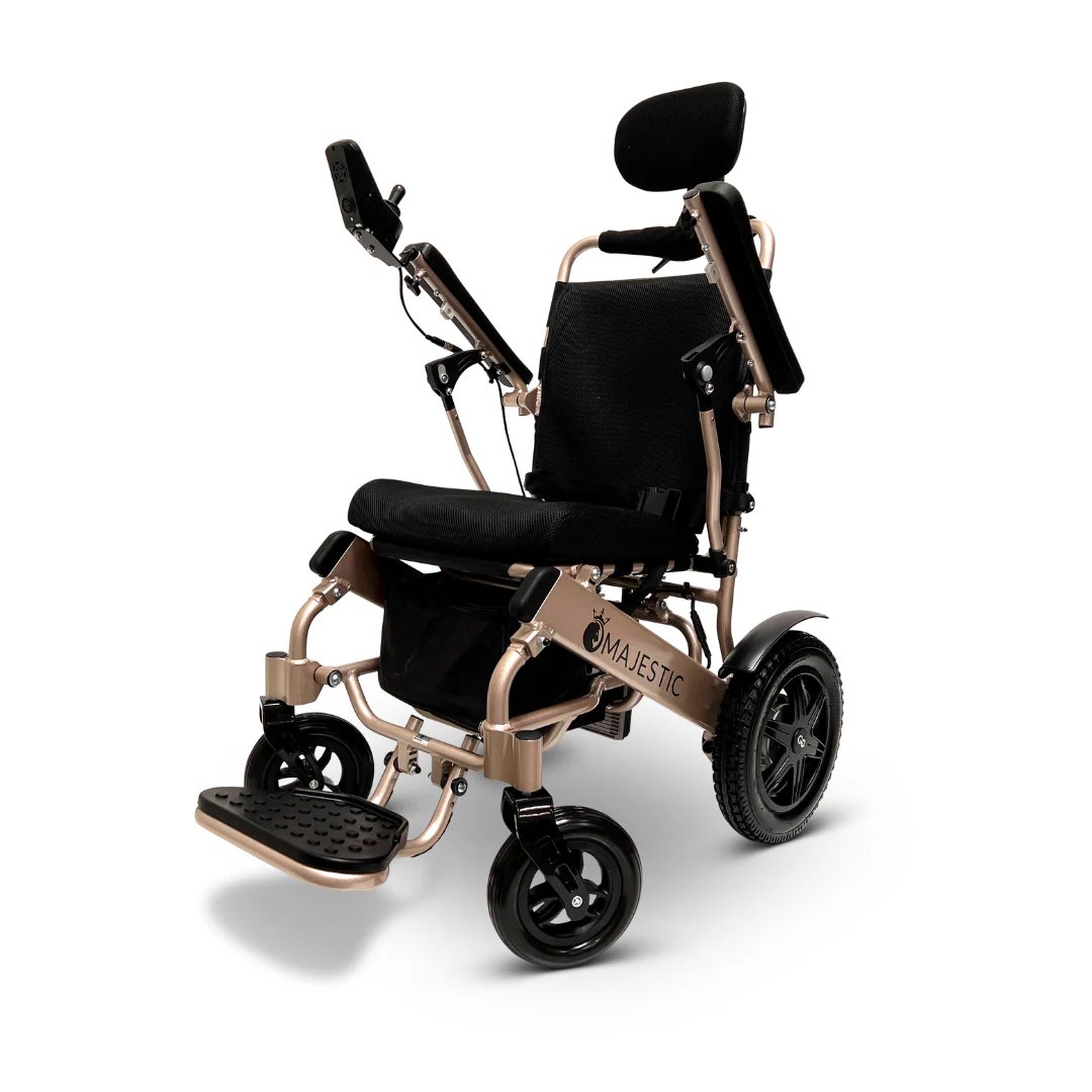 ComfyGo MAJESTIC IQ-9000 Auto Recline Remote Controlled Electric Wheelchair - Image 86