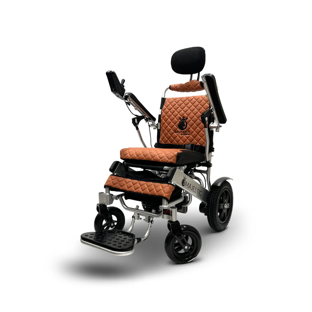 ComfyGo MAJESTIC IQ-9000 Auto Recline Remote Controlled Electric Wheelchair - Image 89