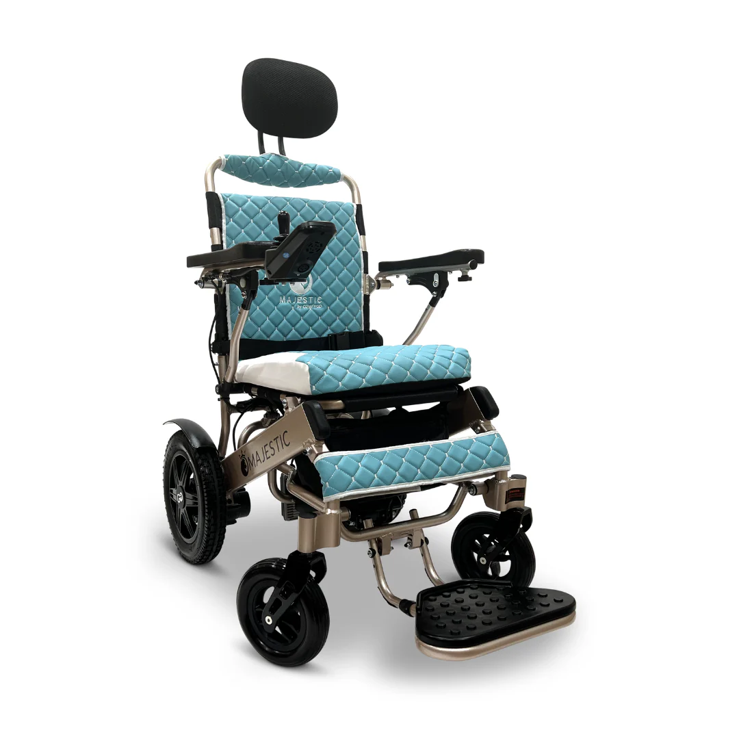 ComfyGo MAJESTIC IQ-9000 Auto Recline Remote Controlled Electric Wheelchair - Image 93