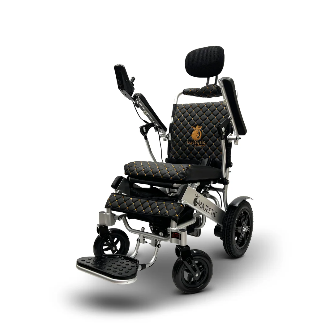 ComfyGo MAJESTIC IQ-9000 Auto Recline Remote Controlled Electric Wheelchair - Image 97