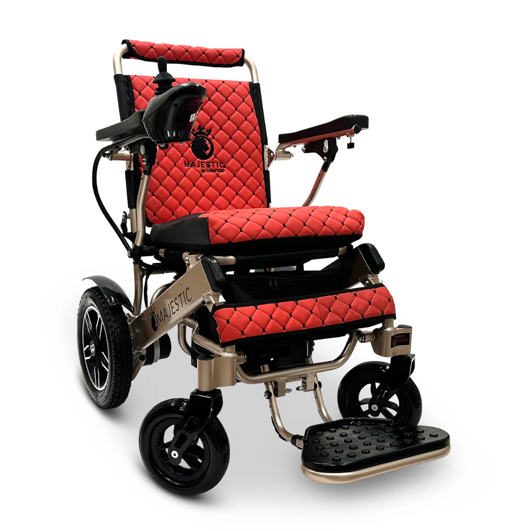 ComfyGo MAJESTIC IQ-8000 Remote Controlled Lightweight Electric Wheelchair - Image 35