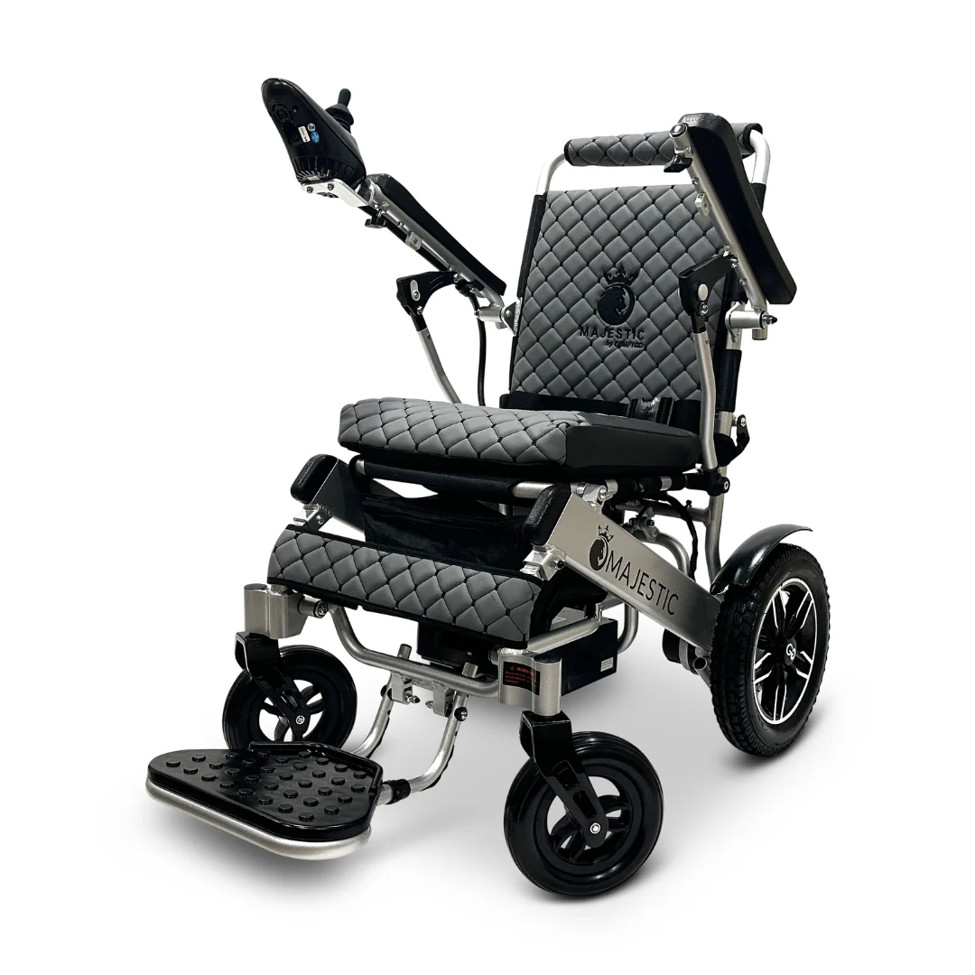 ComfyGo MAJESTIC IQ-8000 Remote Controlled Lightweight Electric Wheelchair - Image 47