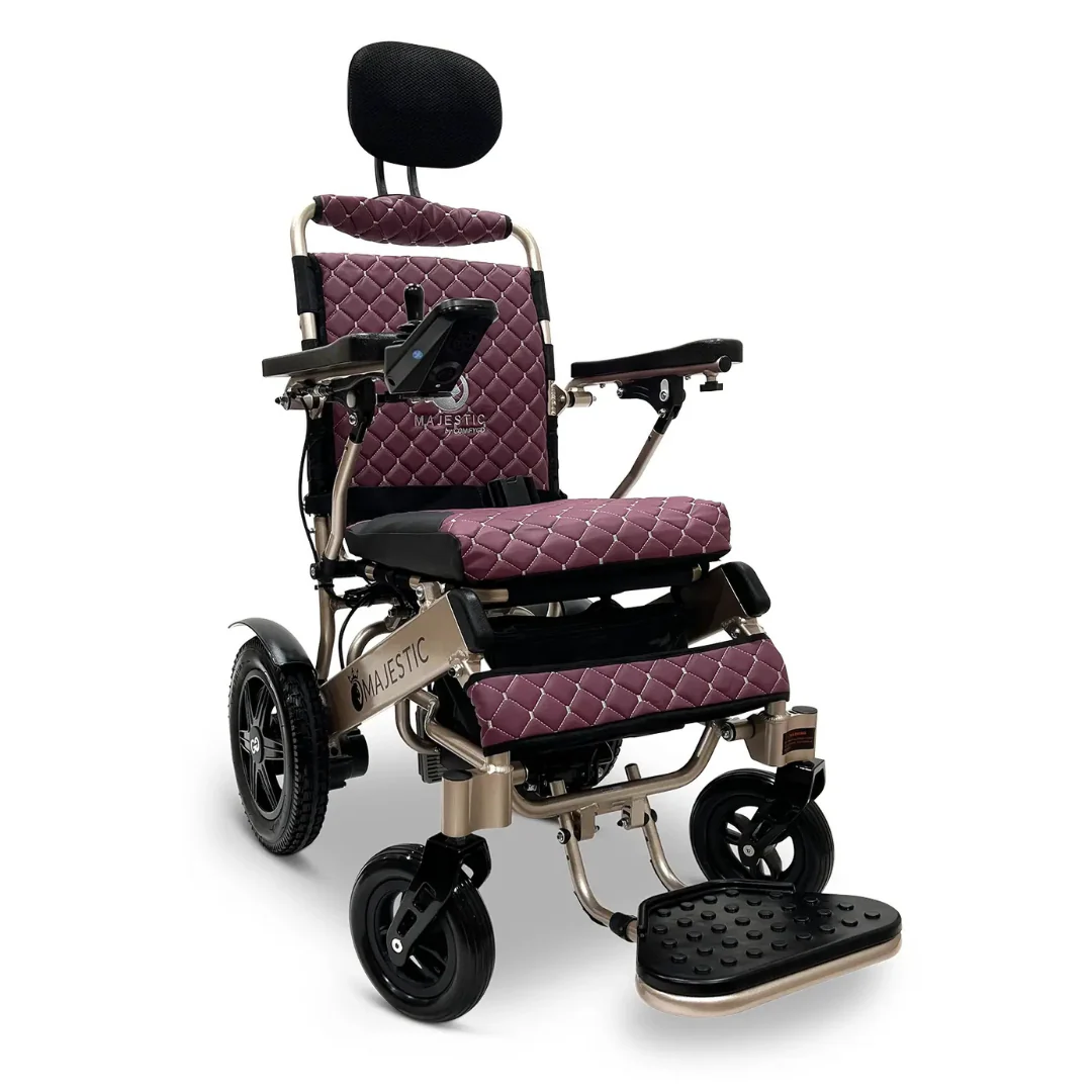ComfyGo MAJESTIC IQ-9000 Auto Reclining Electric Wheelchair - Image 17