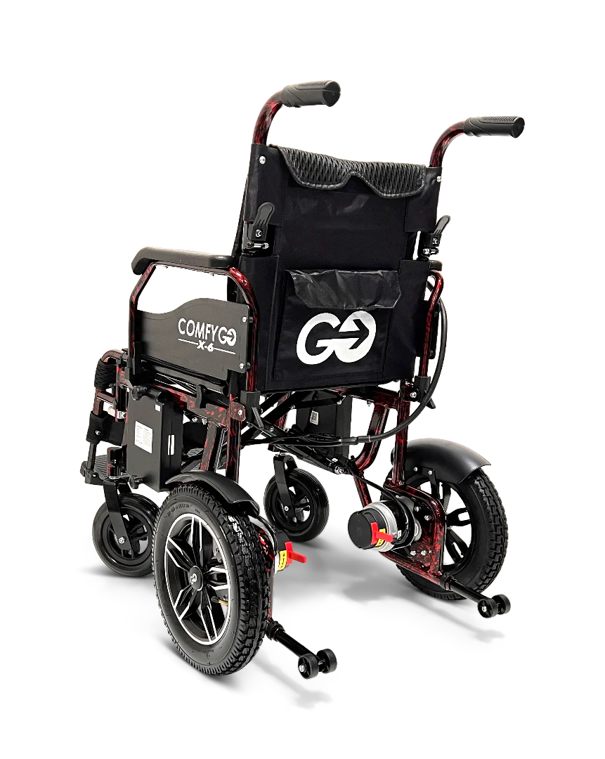 ComfyGo X-6 ComfyGO Lightweight Electric Wheelchair - Image 22