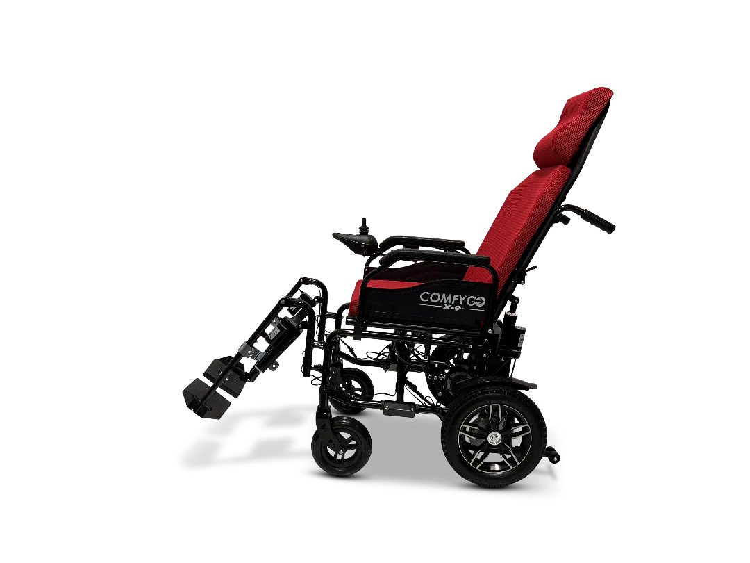 ComfyGo X-9 Remote Controlled Powerchair - Automatic Reclining - Image 30