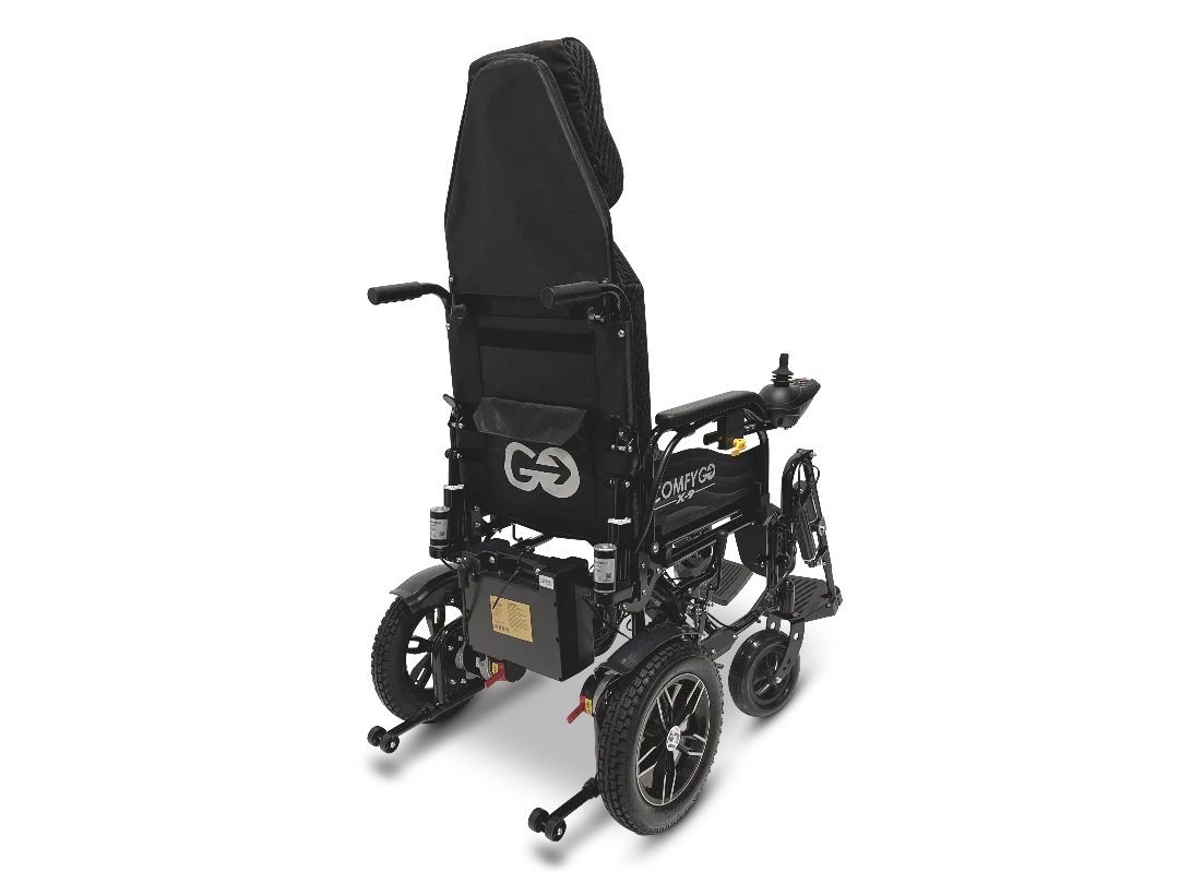 ComfyGo X-9 Remote Controlled Powerchair - Automatic Reclining - Image 8