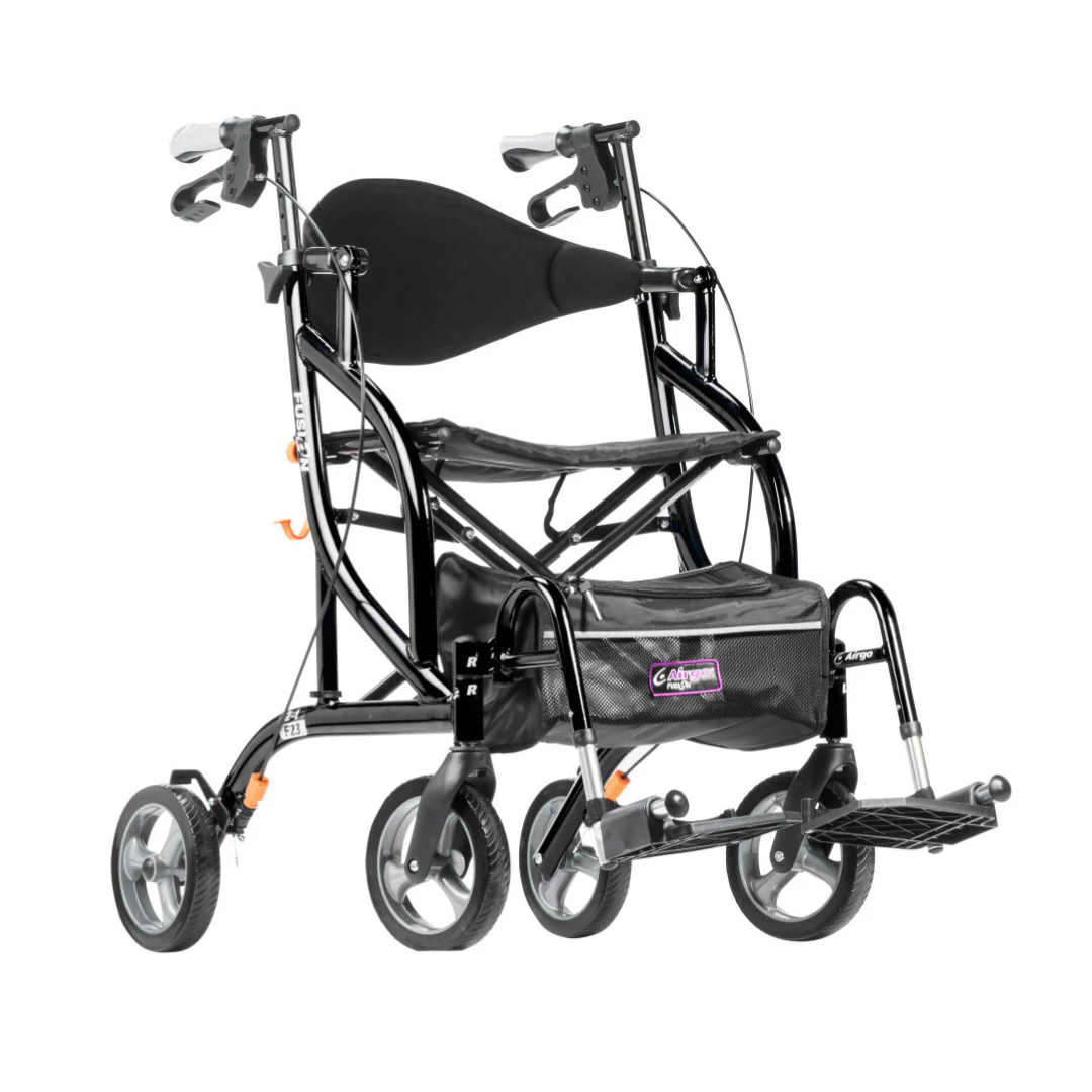 Drive Airgo Fusion Side-Folding Hybrid Rollator & Transport Chair - Image 13