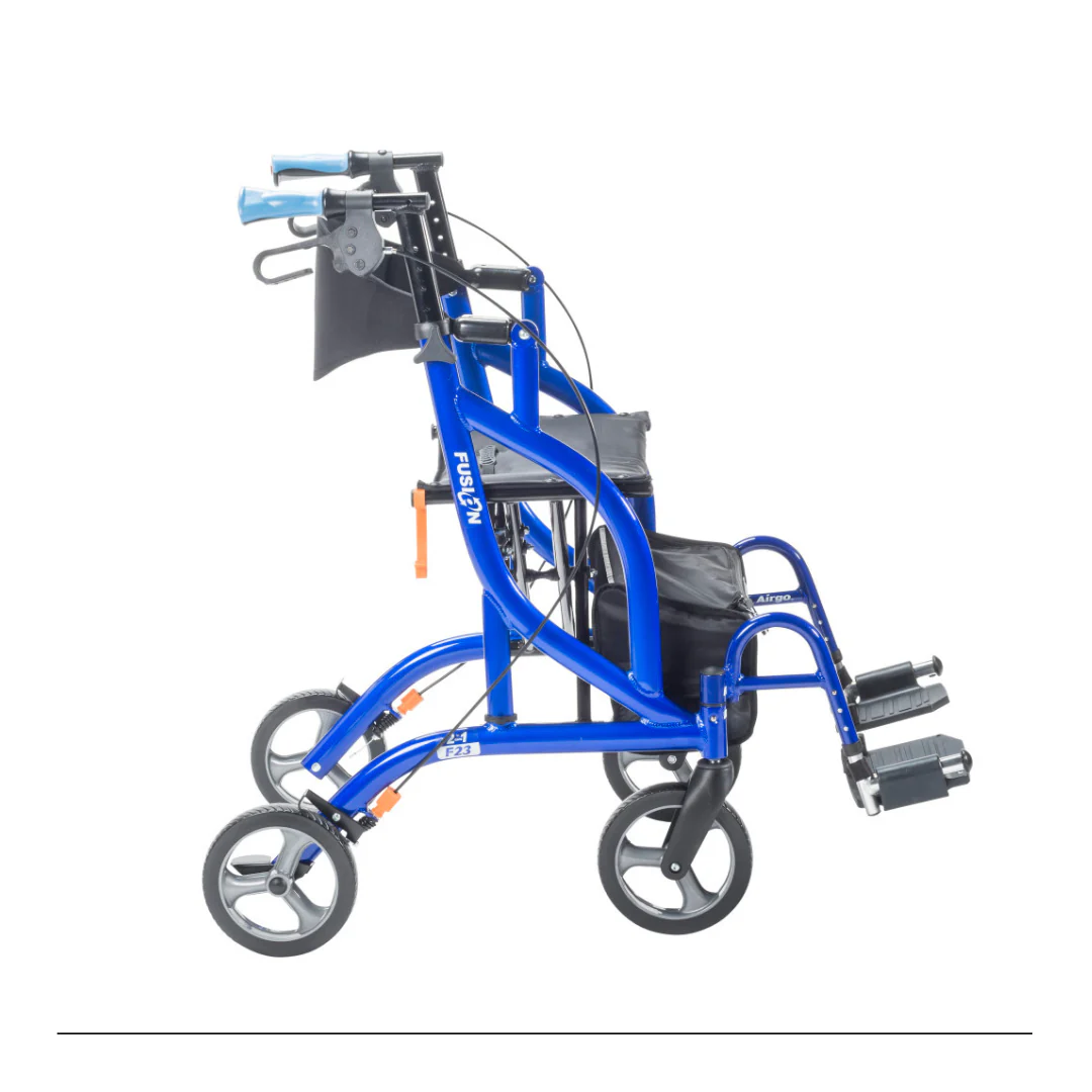Drive Airgo Fusion Side-Folding Hybrid Rollator & Transport Chair - Image 21