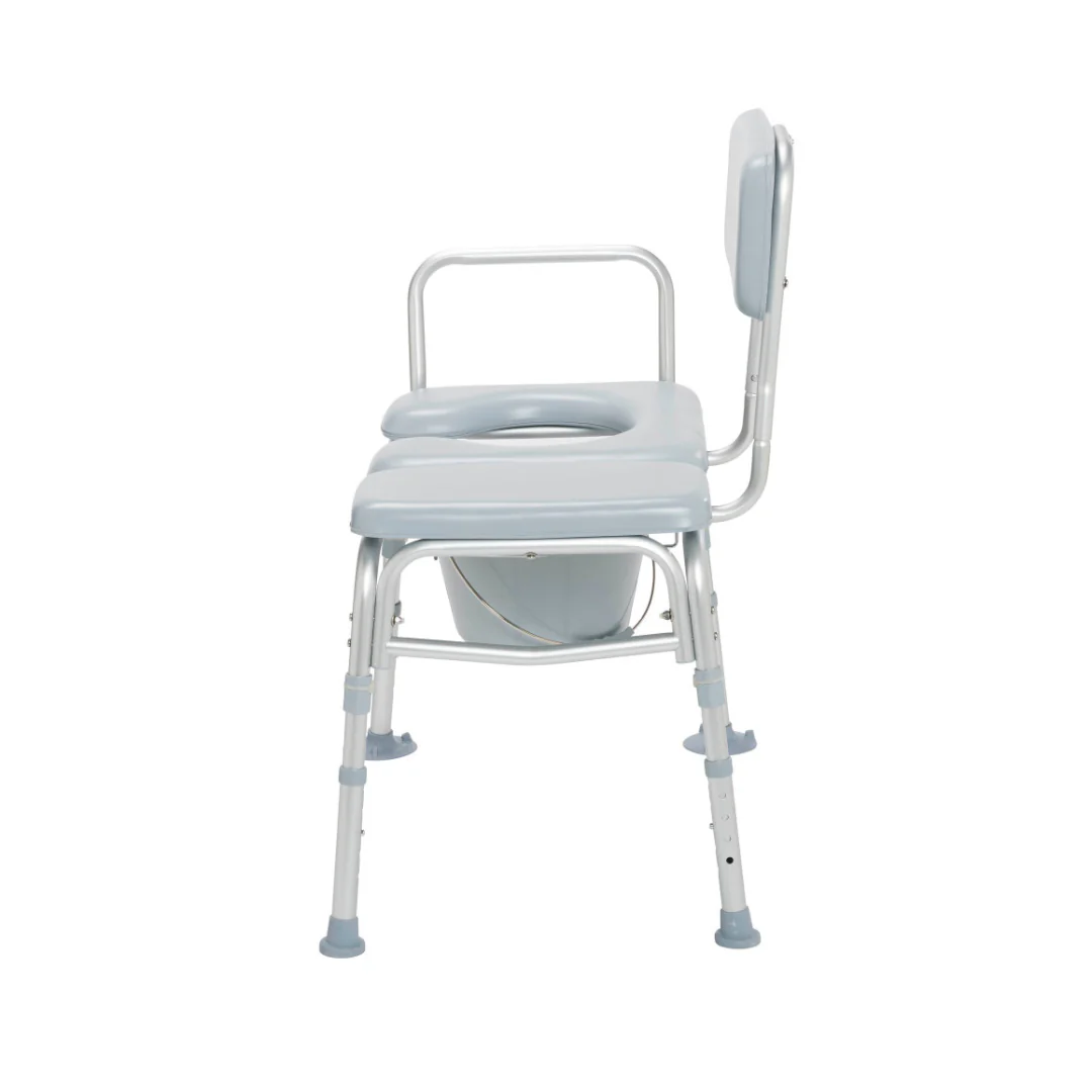 Drive Combination Padded Transfer Bench/Commode - Image 4
