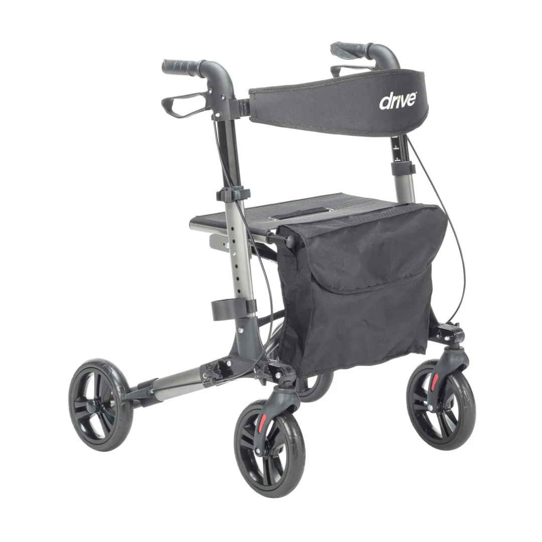 Drive Lightweight Portable Rollator - Ultra Compact Fold