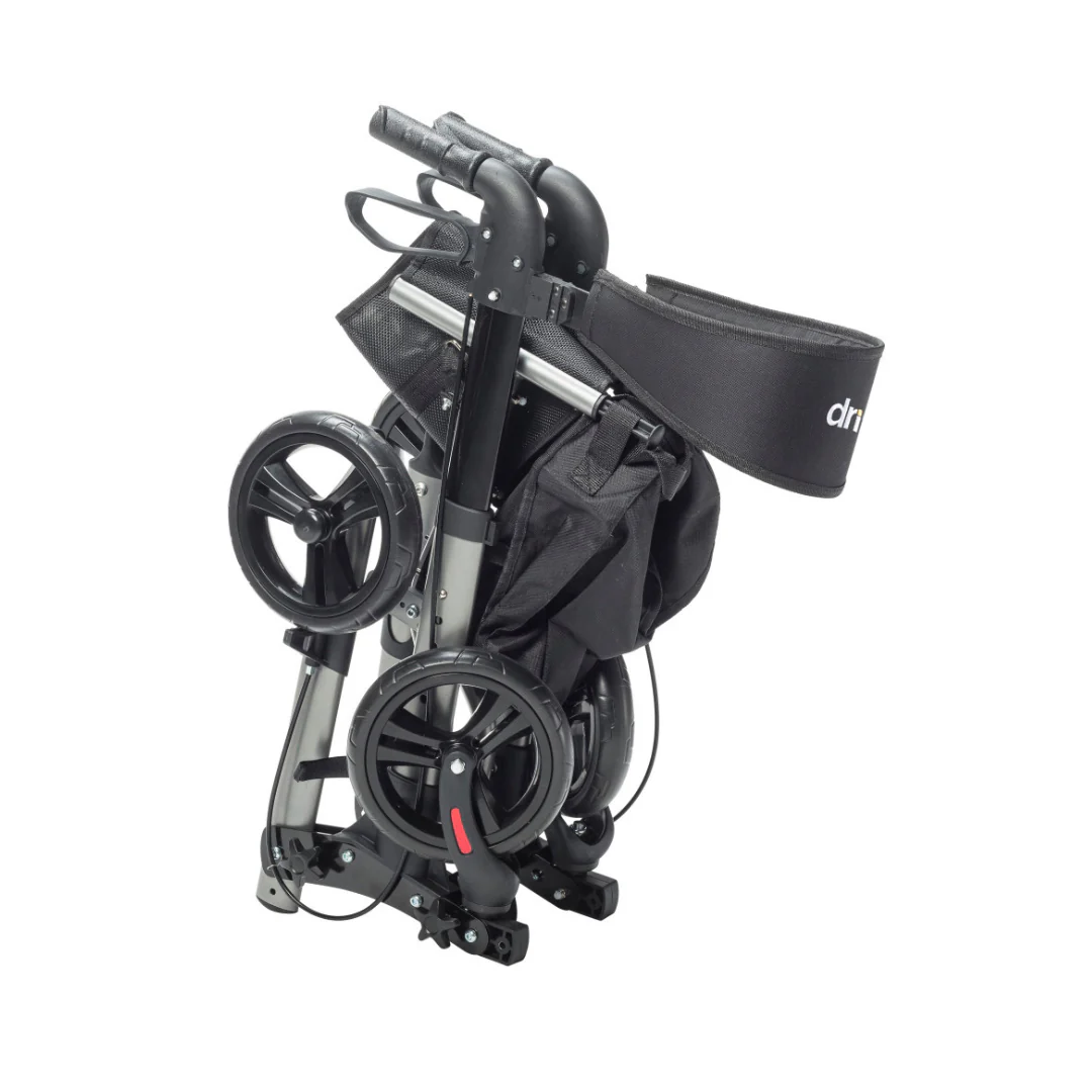 Drive Lightweight Portable Rollator - Ultra Compact Fold - Image 2