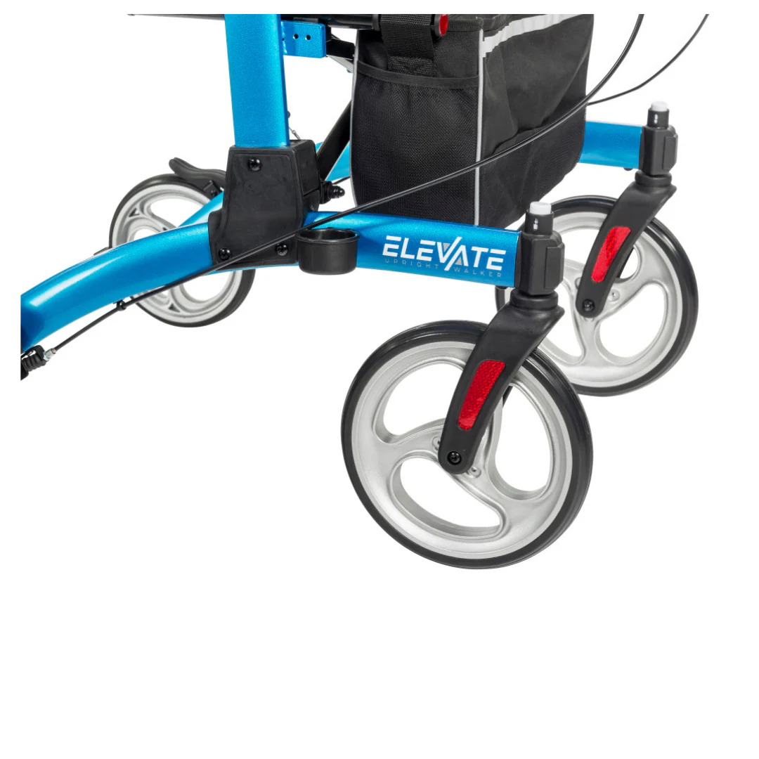 Drive Elevate Folding Upright Rolling Walker - Image 7