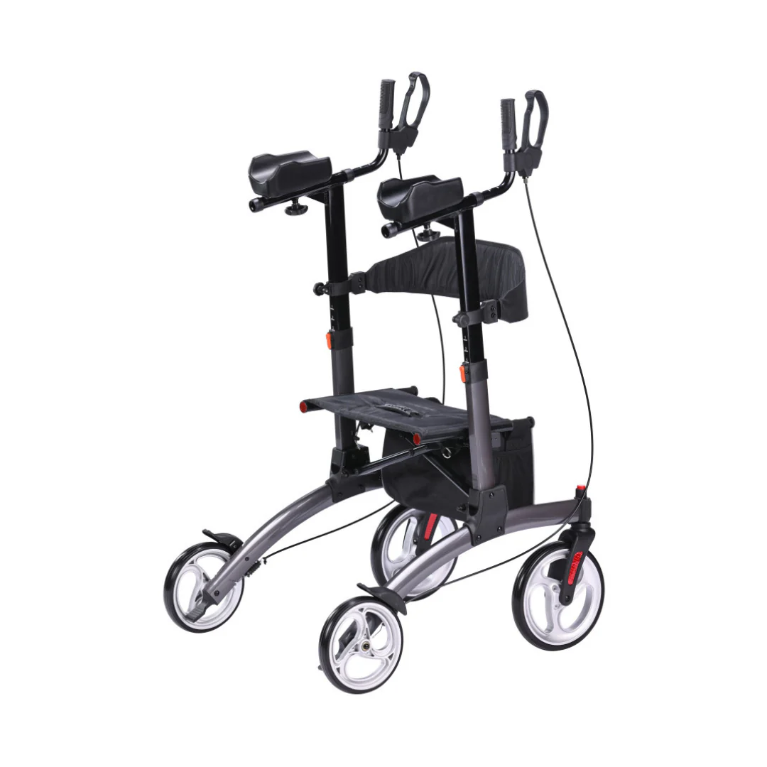 Drive Elevate Folding Upright Rolling Walker - Image 9