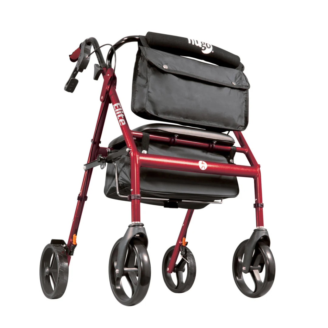 Drive Hugo Elite Rolling walker with a Seat - Image 2
