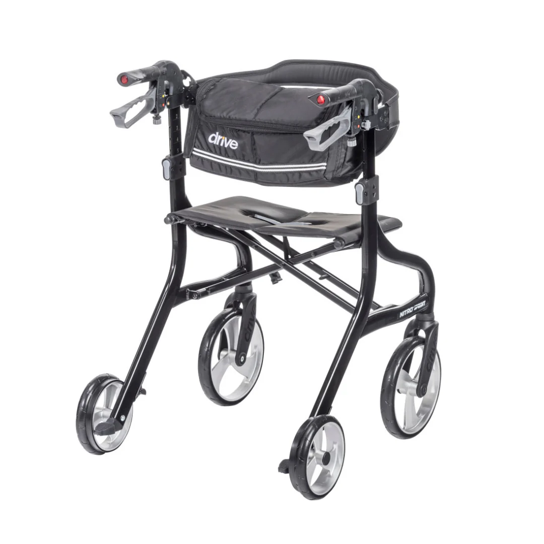 Drive Nitro® Sprint Rollator with Accessory Bundle - Image 17