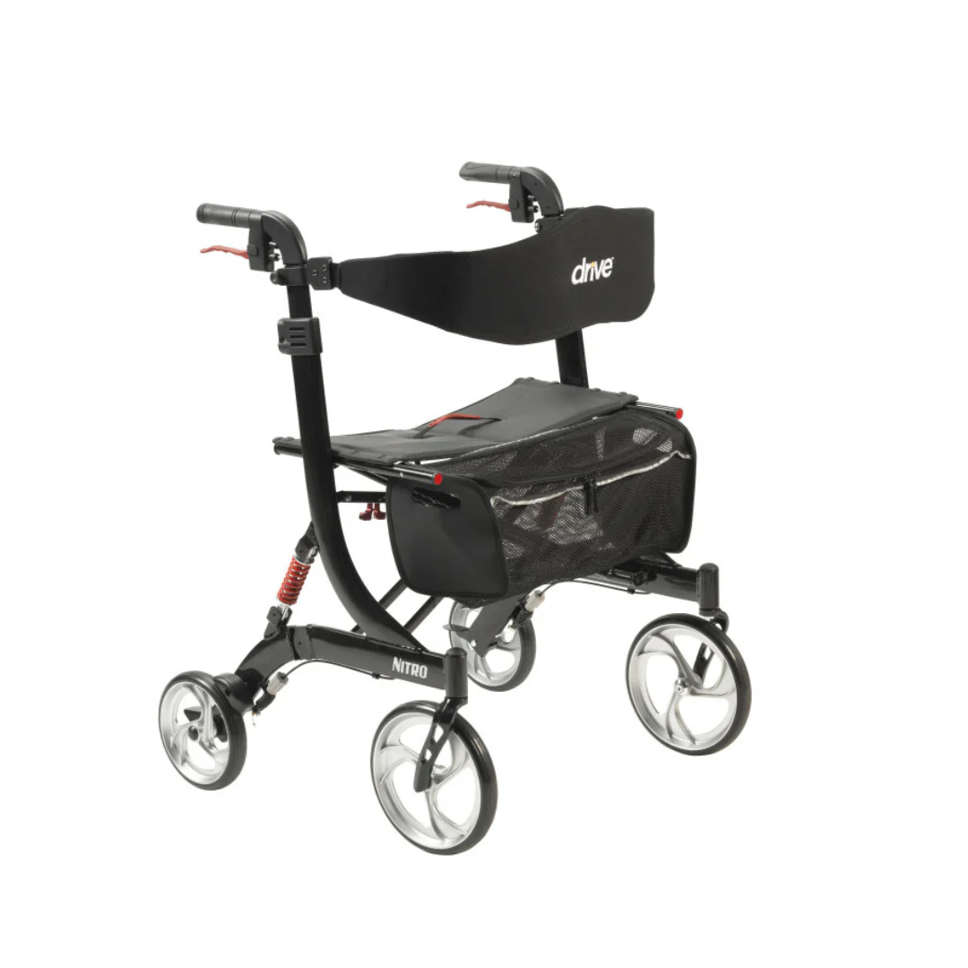Drive Nitro HD Bariatric Rollator with Suspension - Image 3