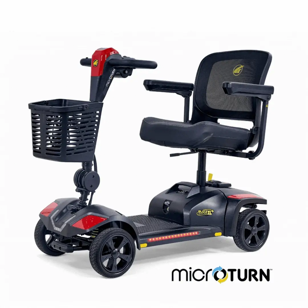 Golden Tech Buzzaround GB152 XL+ 4-Wheel Mobility Scooter - Image 2