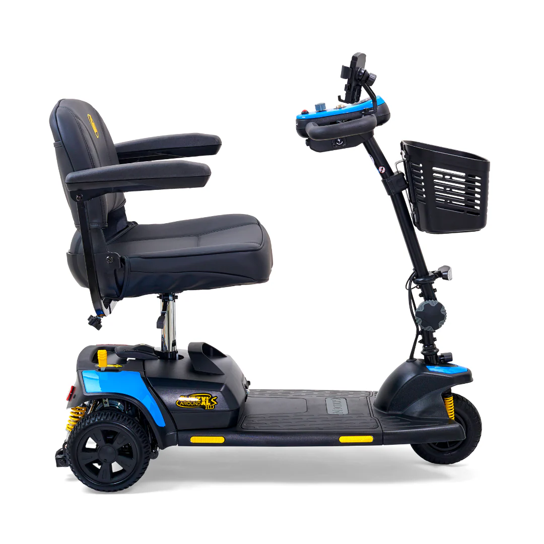 Golden Tech GB121 Buzzaround XLS HD 3-Wheel Portable Scooter with Suspension - Image 4