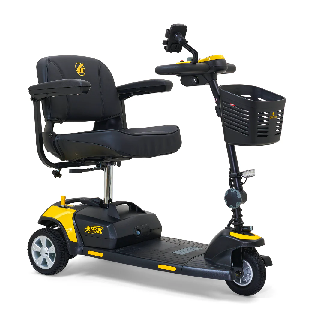 Golden Tech GB121 Buzzaround XL 3-Wheel Portable Mobility Scooter - Image 50