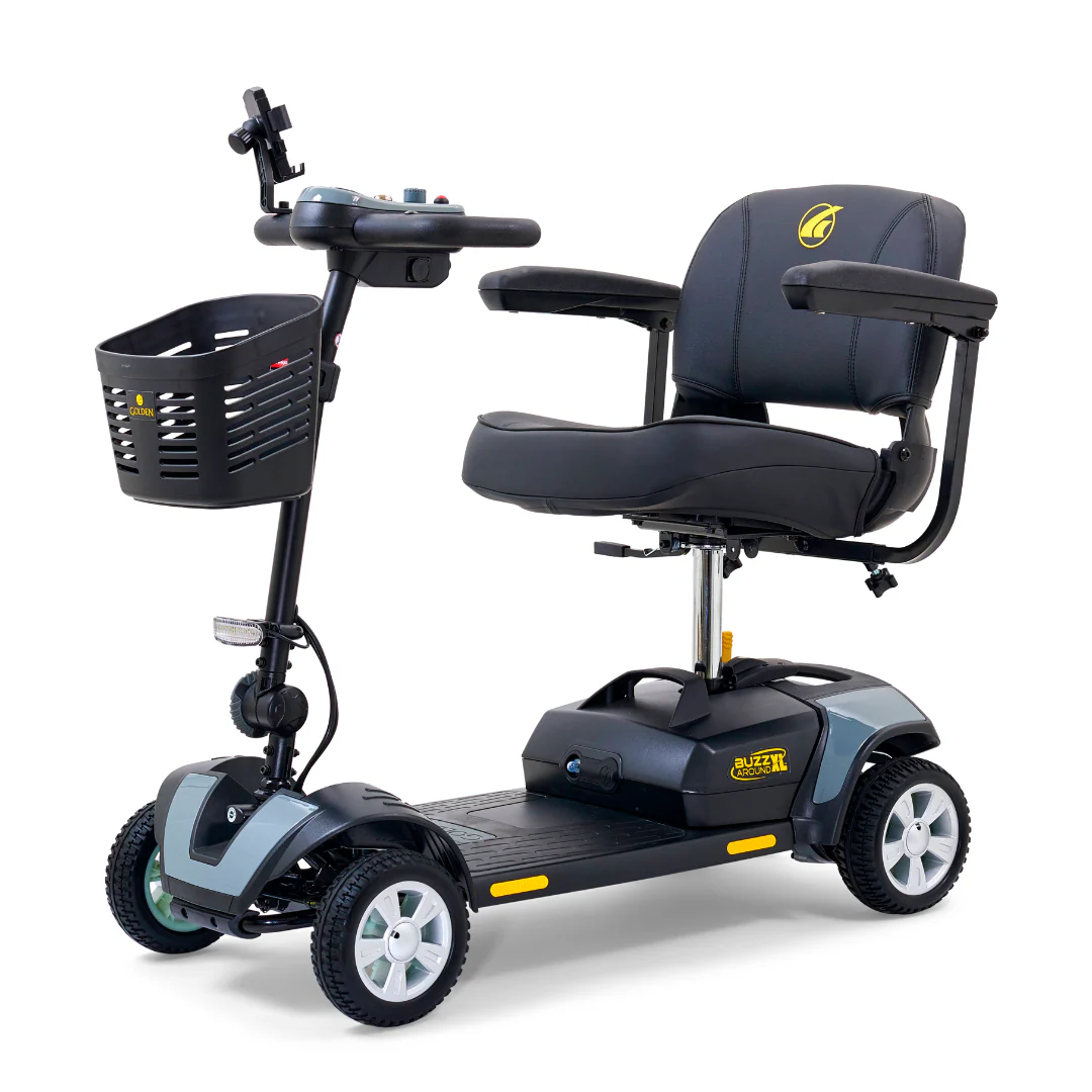 Golden Tech GB124 Buzzaround XL 4-Wheel Portable Mobility Scooter - Image 16