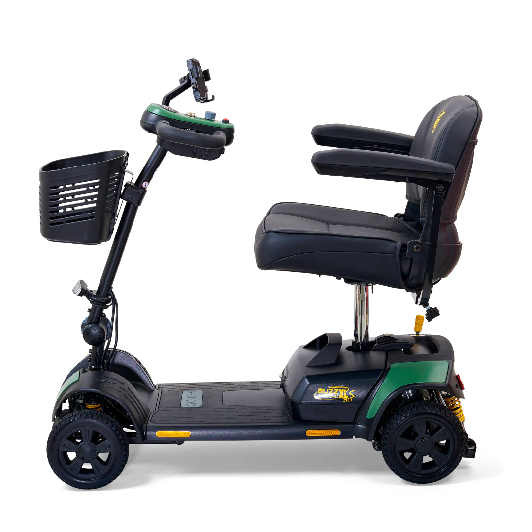Golden Tech GB124 Buzzaround XLS HD 4-Wheel Portable Scooter with Suspension - Image 12
