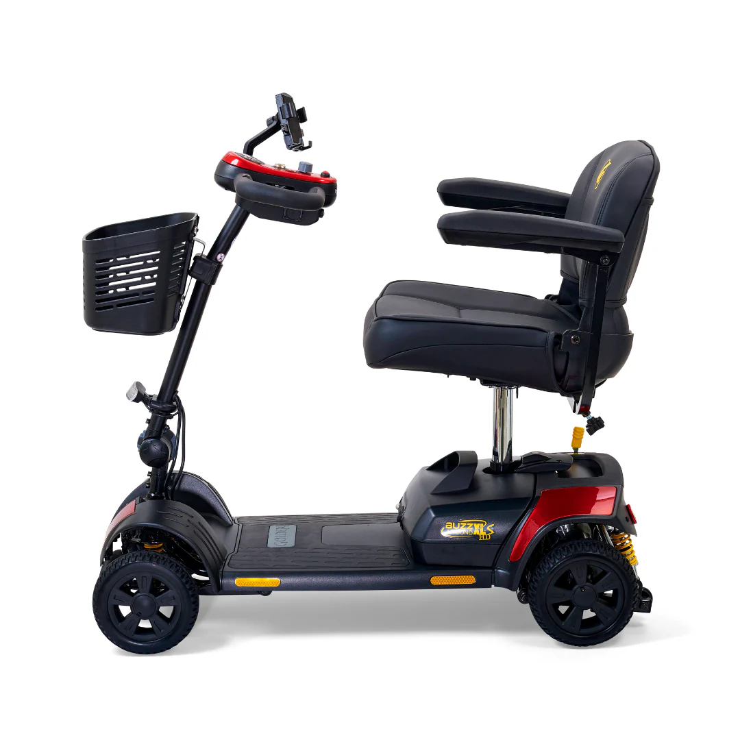 Golden Tech GB124 Buzzaround XLS HD 4-Wheel Portable Scooter with Suspension - Image 27