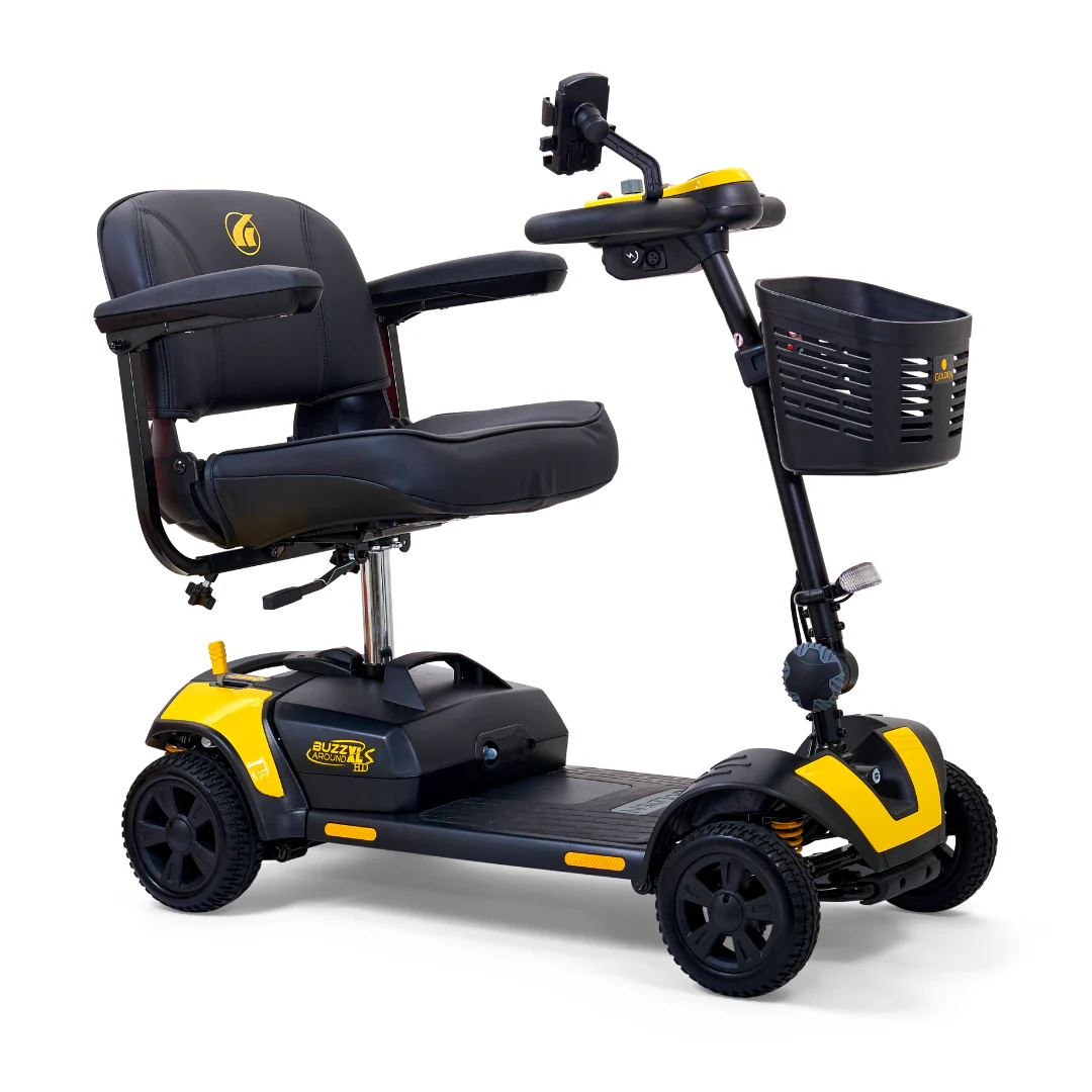 Golden Tech GB124 Buzzaround XLS HD 4-Wheel Portable Scooter with Suspension - Image 43