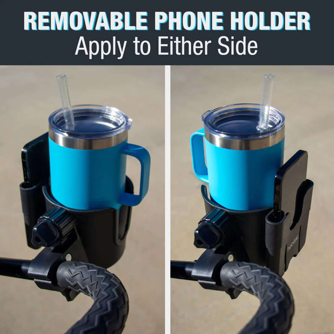 Habitat Universal Cup Holder Attachment with Phone Holder - Image 5